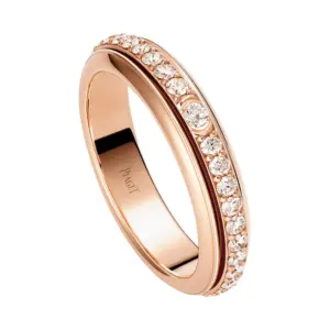 Possession ring Rose goldfake diamond rings G34P3D00