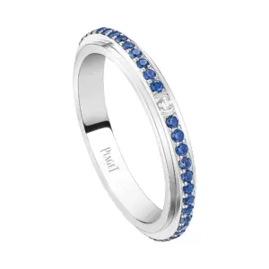 Possession ring Small modelwhite goldsapphirefake diamond rings G34P7I00