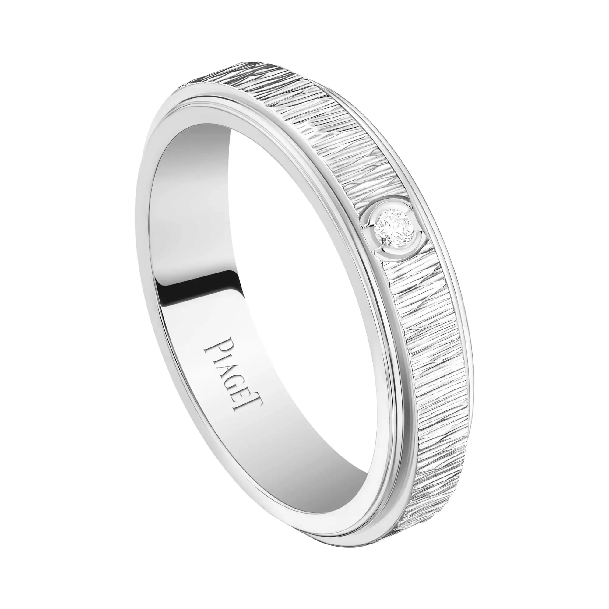 Possession ring White Gold fake diamond rings G34P8K00
