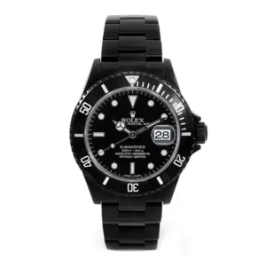 ROLEX REPLICA SUPER CLONE WATCHES BLACK SUBMARINER 16610 DLC PVD 16610DLC