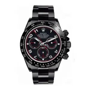 ROLEX REPLICA SUPER CLONE WATCHES CERAMIC DAYTONA 116520R DLC PVD 116520CRDLC