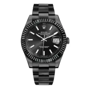 ROLEX REPLICA SUPER CLONE WATCHES DATEJUST 41MM 126334 DLC PVD 126334DLC