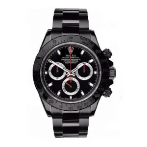 ROLEX REPLICA SUPER CLONE WATCHES DAYTONA 116520 DLC PVD 116520DLC