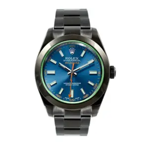 ROLEX REPLICA SUPER CLONE WATCHES MILGAUSS 116400 GVDLC PVD 116400 GVDLC