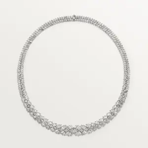 Reflection de Fake Cartier necklace 18K white gold Cartier H7000223
