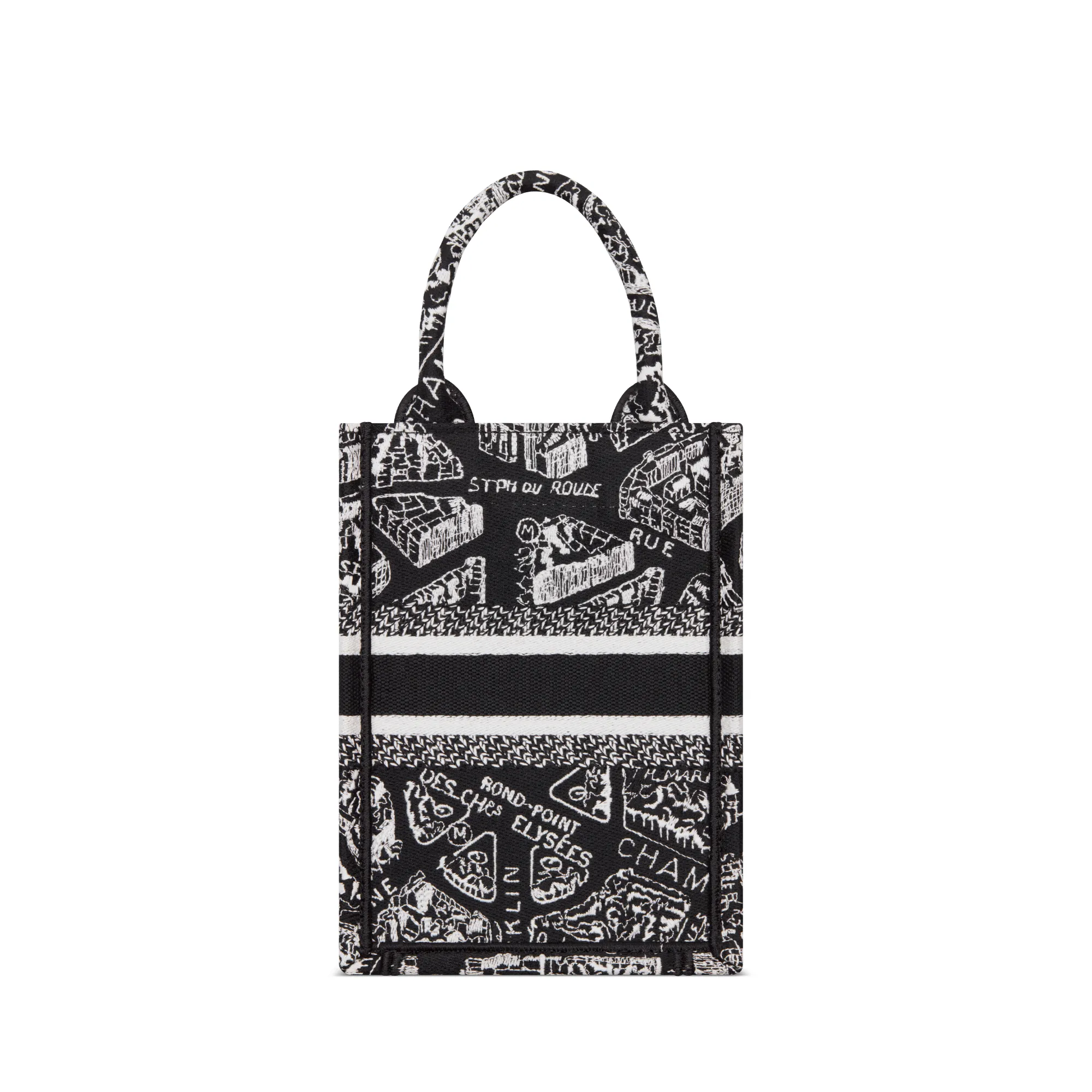 Replica Mini Vertical Dior Book Tote S5555COMPM993 E08