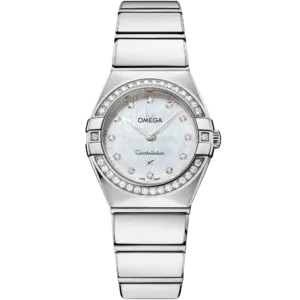 Replica omega constellation quartz 25 mm 13115256055002 b7e449