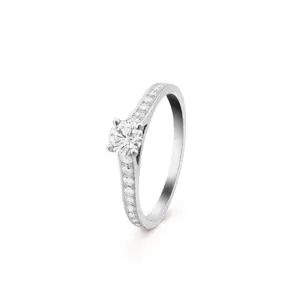 Romance solitaire 030 ct EVVS2 Platinum van cleef fake VCARG27600