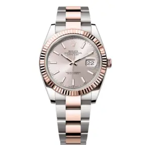 SUPER CLONE ROLEX REPLICA WATCH DATEJUST 41 ROSE GOLD 126331 0009 CLEAN
