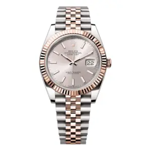 SUPER CLONE ROLEX REPLICA WATCH DATEJUST 41 ROSE GOLD 126331 0010 CLEAN
