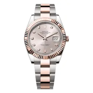 SUPER CLONE ROLEX REPLICA WATCH DATEJUST 41 ROSE GOLD M126331 0007 CLEAN