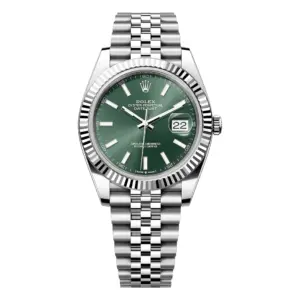 SUPER CLONE ROLEX REPLICA WATCH DATEJUST 41 WHITE GOLD M126334 0028 CLEAN