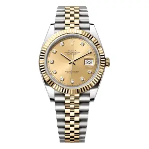 SUPER CLONE ROLEX REPLICA WATCH DATEJUST 41 YELLOW GOLD M126333 0012 CLEAN