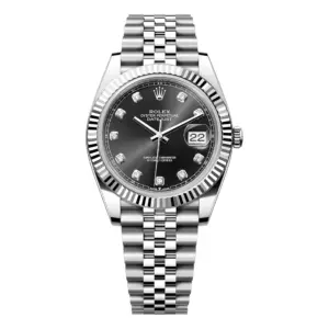 SUPER CLONE ROLEX REPLICA WATCH DATEJUST 41MM WHITE GOLD M126334 0012 CLEAN