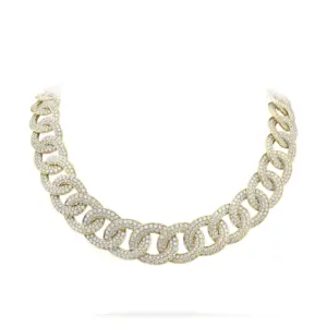 Van Cleef Arpels Olympia Necklace 18K Yellow Gold Diamond VCARO7BG00