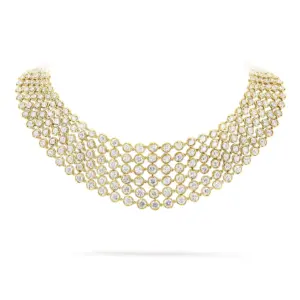 Van Cleef Arpels Palmyre Necklace 18K Yellow Gold Diamond VCARO3RC00