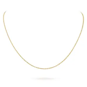 Van Cleef Arpels Trace Chain 42cm 18K Yellow Gold VCARO3YJ00