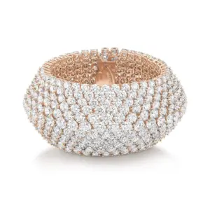 Van Cleef Arpels a Cheval 11Row Bracelet 18K Rose VCARP7TM00