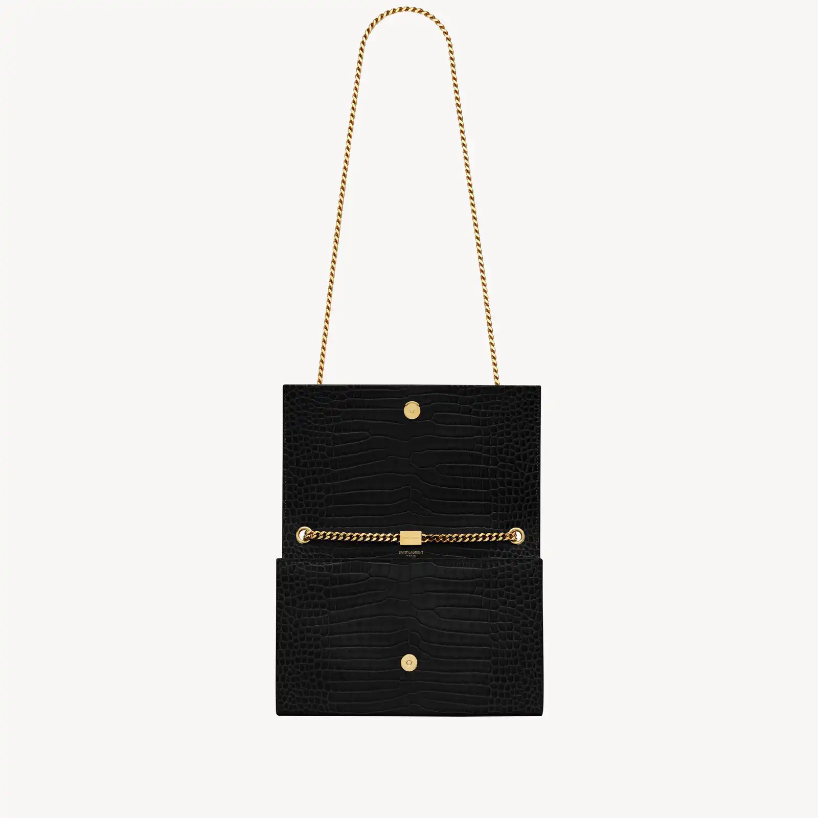 YSL Replica kate medium tassel in crocodile embossed leather 354119DND0J1000 C