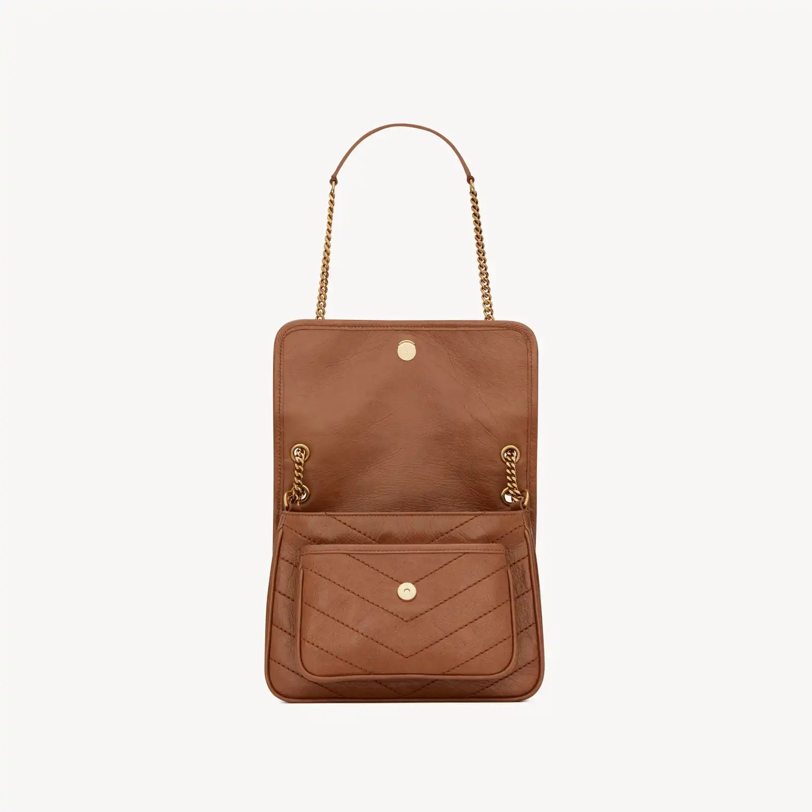 YSL Replica niki baby in vintage leather 6331601YG072522 C