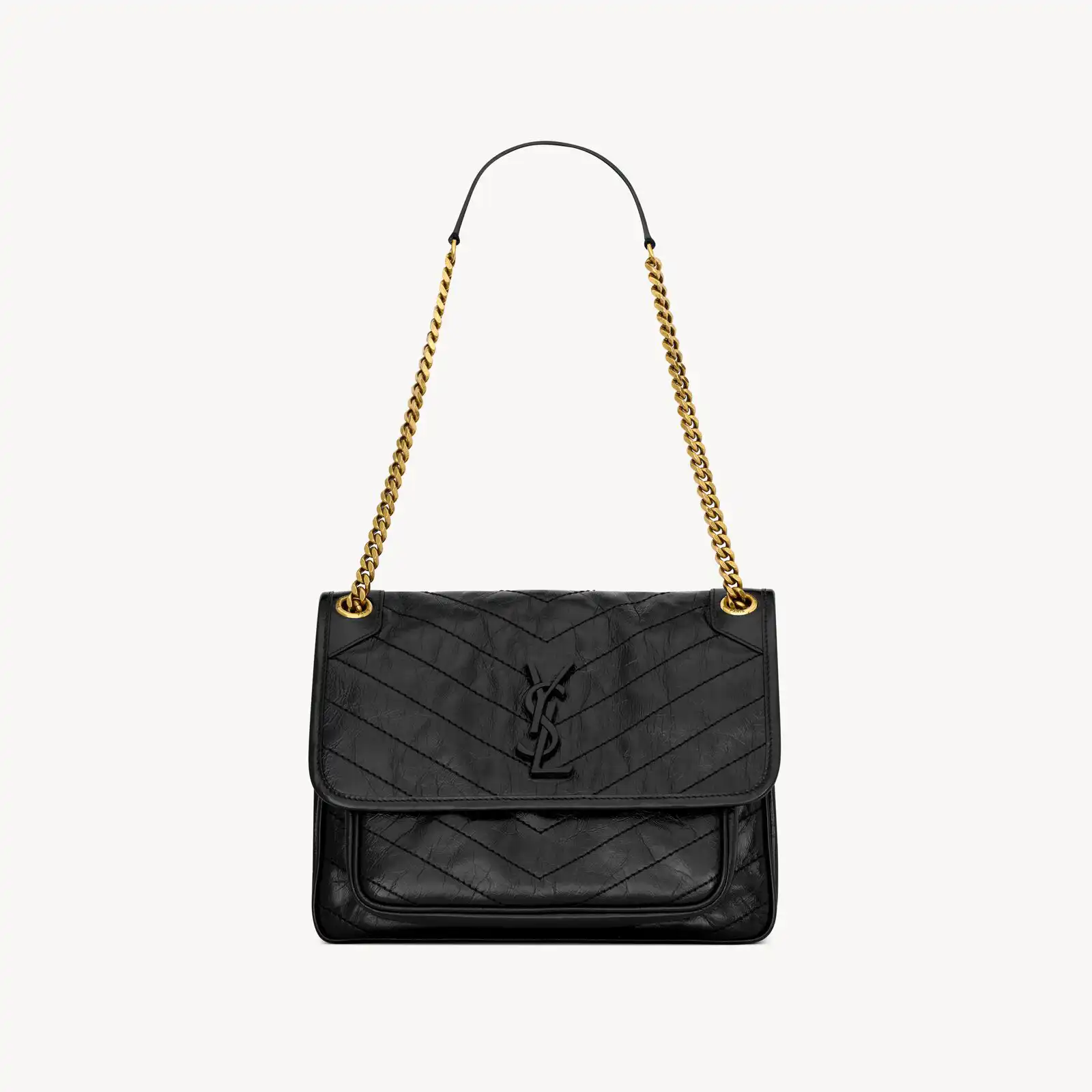 YSL Replica niki medium in vintage leather 6331580EN071000
