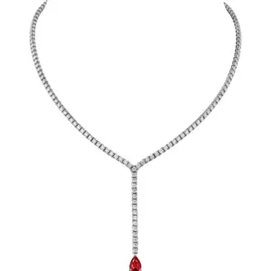 cartier replica necklace white gold set with an Cartier H7000501