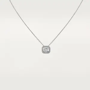 fake Cartier LOVE necklace rep Destinee platinum set Cartier N7424253