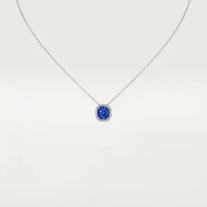 fake Cartier LOVE necklace rep Destinee platinum set Cartier N7424337