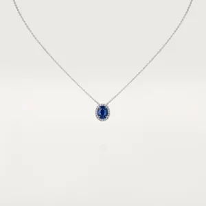 fake Cartier LOVE necklace rep Destinee platinum set Cartier N7424378