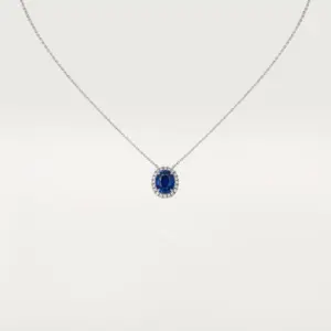 fake Cartier LOVE necklace rep Destinee platinum set Cartier N7424382