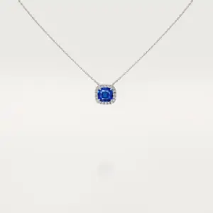 fake Cartier LOVE necklace rep Destinee white gold Cartier N7424331