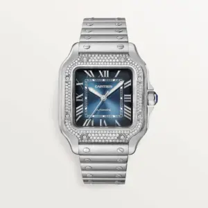 fake cartier watch Santos medium model Manufacture mechanical W4SA0006