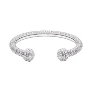 fake diamond bracelet fine jewelry copy Piaget Possession open bangle fashion jewelry bracelets G36PV600