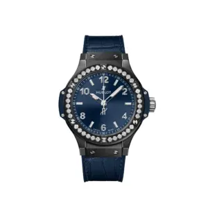 hublot replicas Big Bang Ceramic Blue Diamonds 38mm 361 CM 7170 LR 1204