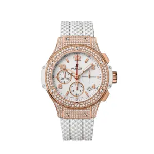 hublot replicas Big Bang Gold White Pave 41mm 341 PE 230 RW 174