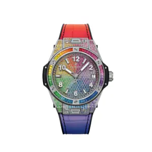 hublot replicas Big Bang One Click Steel Rainbow 465 SX 9900 LR 0999