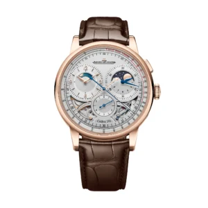 jaeger lecoultre replica watch duometre chronograph moon pink gold q622252j 2000A