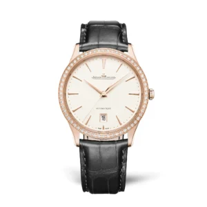 jaeger lecoultre replica watch master ultra thin date pink gold diamonds q1232502 2000A