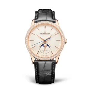jaeger lecoultre replica watch master ultra thin moon pink gold diamonds q1362503 2000A