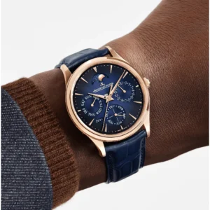 jaeger lecoultre replica watch master ultra thin perpetual calendar pink gold q114258j 2000D