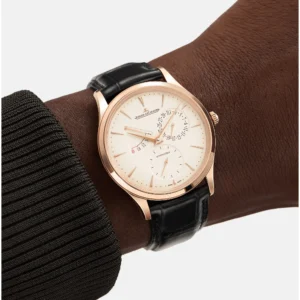 jaeger lecoultre replica watch master ultra thin power reserve pink gold q1372510 2000C