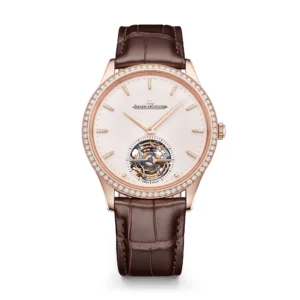 jaeger lecoultre replica watch master ultra thin tourbillon pink gold diamonds q1682401 2000A