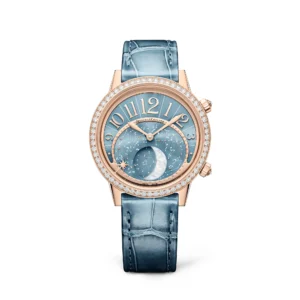 jaeger lecoultre replica watch rendez vous jewellery moon pink gold diamonds q3522480 2000A