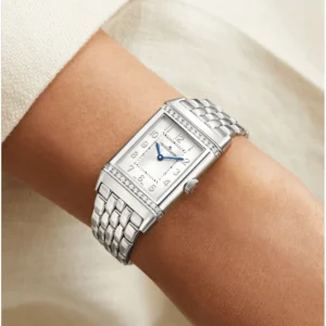 jaeger lecoultre replica watch reverso classic duetto stainless steel diamonds q2578181 2000C