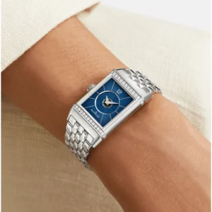 jaeger lecoultre replica watch reverso classic duetto stainless steel diamonds q2578181 2000D