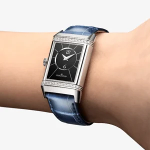 jaeger lecoultre replica watch reverso classic duetto stainless steel diamonds q2588422 2000D