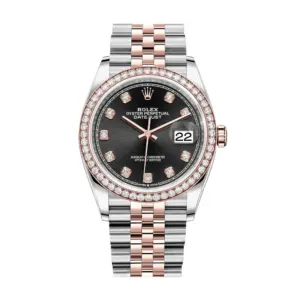 Rolex Datejust 36mm Two Tone Diamond Bezel 126281BDJ