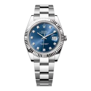 Rolex Datejust 41mm Stainless Steel 126334 LDO Blue