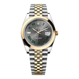 Rolex Datejust 41mm Yellow Gold and Steel 126303 GRJ