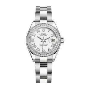 Rolex Lady Datejust 28mm Diamond Bezel Stainless Steel 279384WRDO